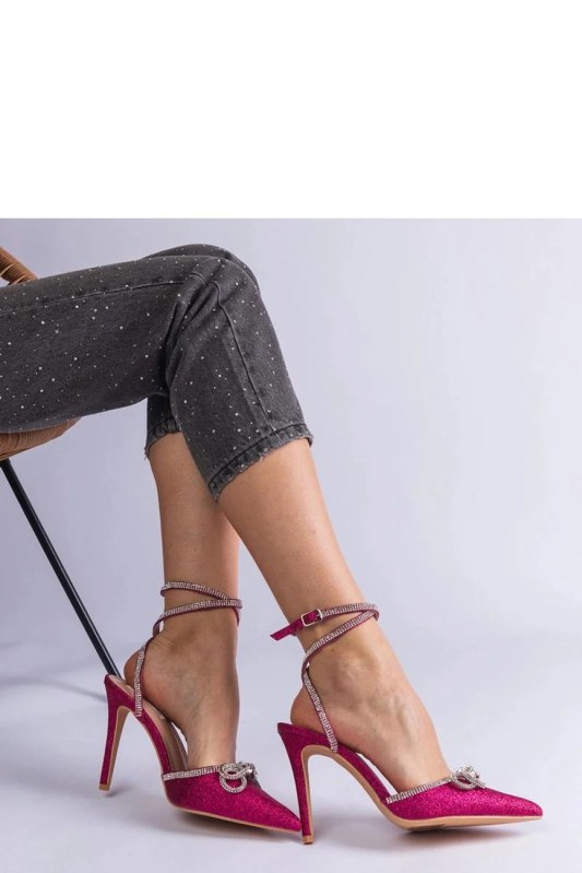 Dámské lodičky na jehlovém podpatku Tmavě růžová - shoes model 21321782 - Dámské spodní prádlo kalhotky
