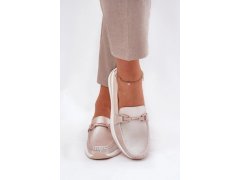 Dámské mokasíny Béžová model 21486081 - S.Barski