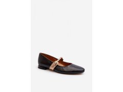 Balerinky model 20221498 černozlaté Step in style - Inello 1
