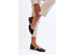 Balerinky model 20221498 černozlaté Step in style - Inello 2