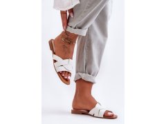 Dámské pantofle / žabky / Bílá s&nbsp;béžovou model 20329935 - Inello 2