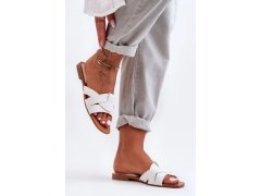 Dámské pantofle / žabky / Bílá s&nbsp;béžovou model 20329935 - Inello 3