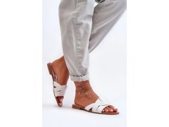 Dámské pantofle / žabky / Bílá s&nbsp;béžovou model 20329935 - Inello 5