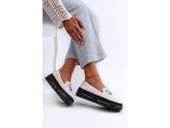 Mokasiny model bílé Step in style model 22041113 - Inello 6