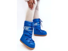 Dámské vysoké boty do sněhu modré model 20976125 - SWEET SHOES 8
