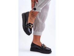 Mokasiny model 21099103 černé Step in style - SWEET SHOES 1