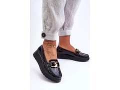 Mokasiny model 21099103 černé Step in style - SWEET SHOES 2