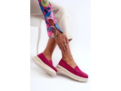 Dámské mokasíny model 21184641 fuchsia Step in style - SWEET SHOES 2