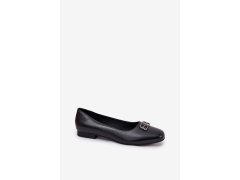 Dámské balerínky model 21327444 Černá - VINCEZA 2