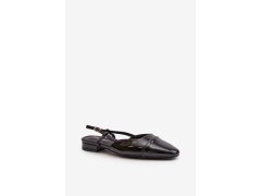 Balerinky model 21722976 černé Step in style - SWEET SHOES 2