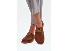 Dámské polobotky 327 Hnědá - Step in style 1