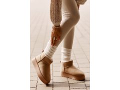 Dámské sněhové boty na platformě Světle béžová model 21808572 - Inello 4