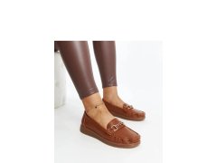 Mokasiny model hnědé Solea model 21935240 - SWEET SHOES 3