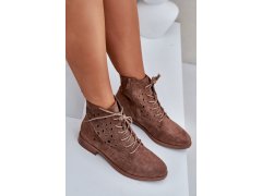 Šněrovací boty model 21954777 hnědé - S.Barski 1