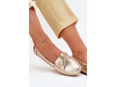 Dámské mokasíny zlaté model 22251510 - SWEET SHOES 7