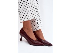 Dámské lodičky bordové Super Mode model 22317451 - SWEET SHOES 2