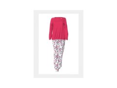 Elegantní dámské pyžamo s květinovým vzorem 11918 - Vamp
