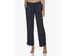 Dámské pyžamové kalhoty model 17069616 VFR - modročerná - Calvin Klein