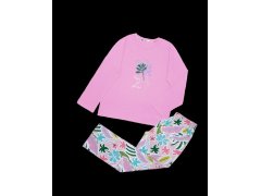 Dámské pyžamo model 19001968 růžové s potiskem - Karol