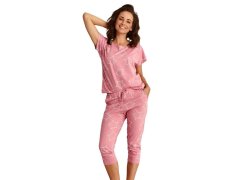 Dámské pyžamo růžové s model 16166083 - Taro