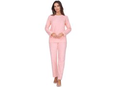 Dámské froté pyžamo model 17612270 růžové
