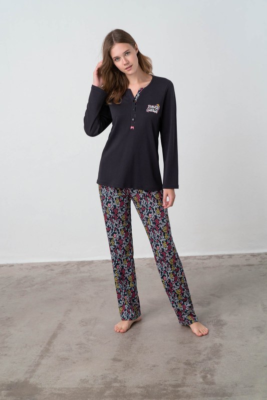 Dvoudílné dámské pyžamo Gwen model 17859473 - Vamp - Dámské pyžama