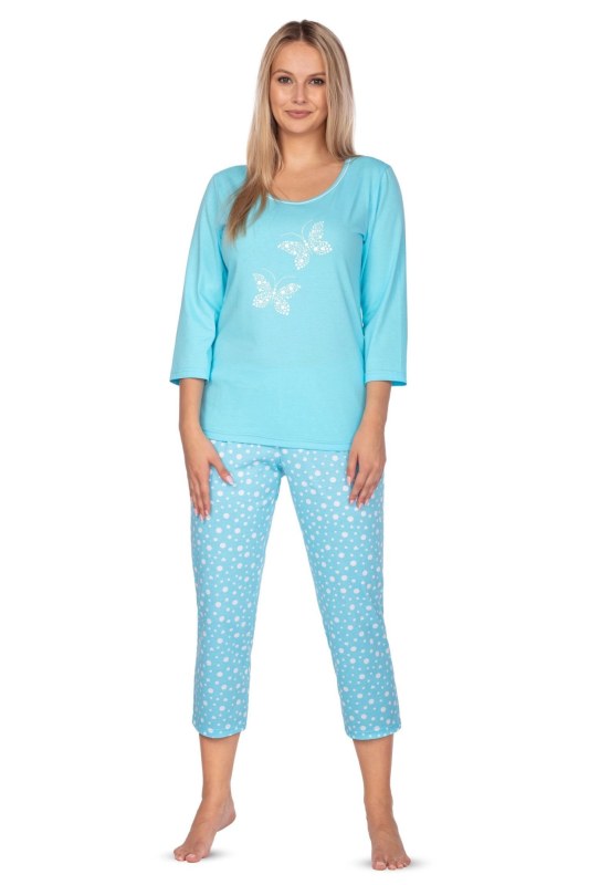 Dámské pyžamo model 19010028 blue plus - Regina - Dámské pyžama