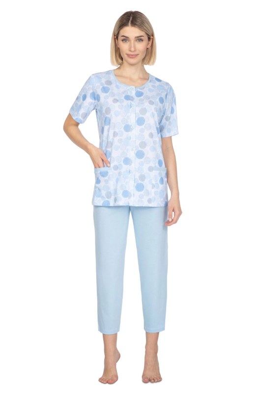 Dámské pyžamo 657 blue plus - REGINA - Dámské pyžama