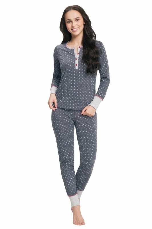 Dámské pyžamo Anita šedé s model 16166920 - Luna - Dámské pyžama