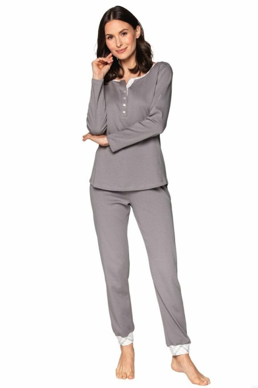Luxusní dámské pyžamo Debora šedé