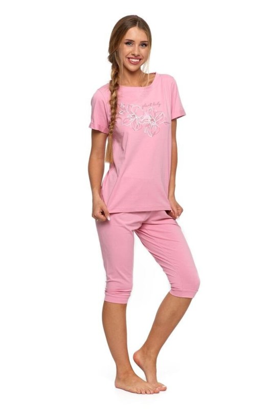 Dámské pyžamo model 18433183 Lady růžové - Moraj - Dámské pyžama