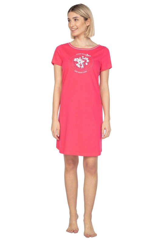 Dámská noční košilka 131 pink - REGINA - Dámské pyžama