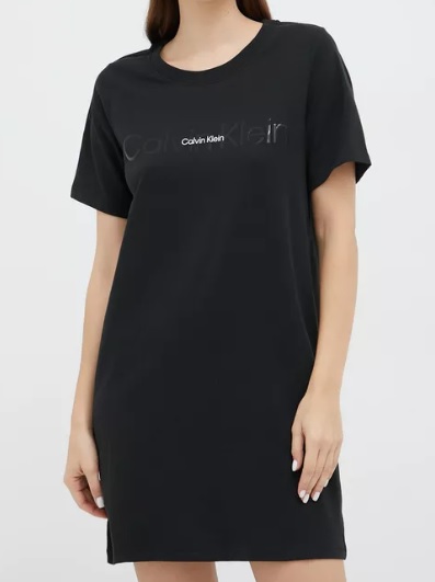 Dámská noční košile model 17851051 UB1 černá - Calvin Klein - Dámské pyžama