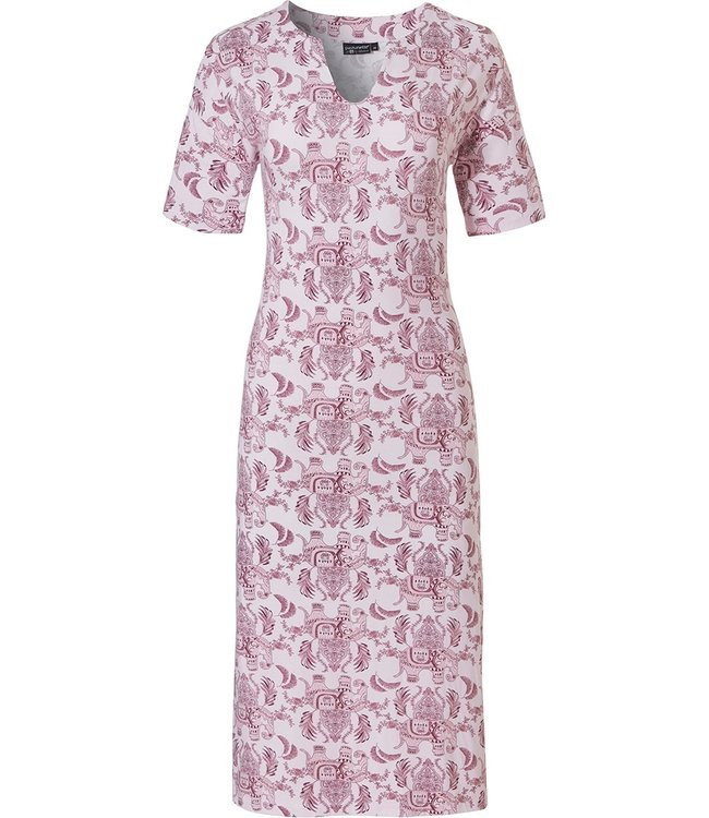 Dámská noční košile 15231-304-2 růžová-potisk - Pastunette - Dámské pyžama
