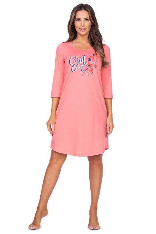 Dámská noční košile model 19398400 růžová - Regina - Dámské pyžama