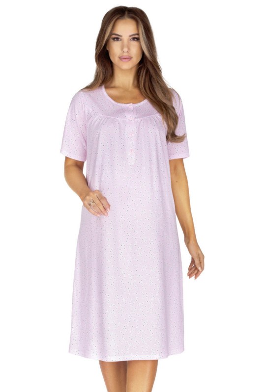 Dámská noční košile 006 růžová - Regina - Dámské pyžama