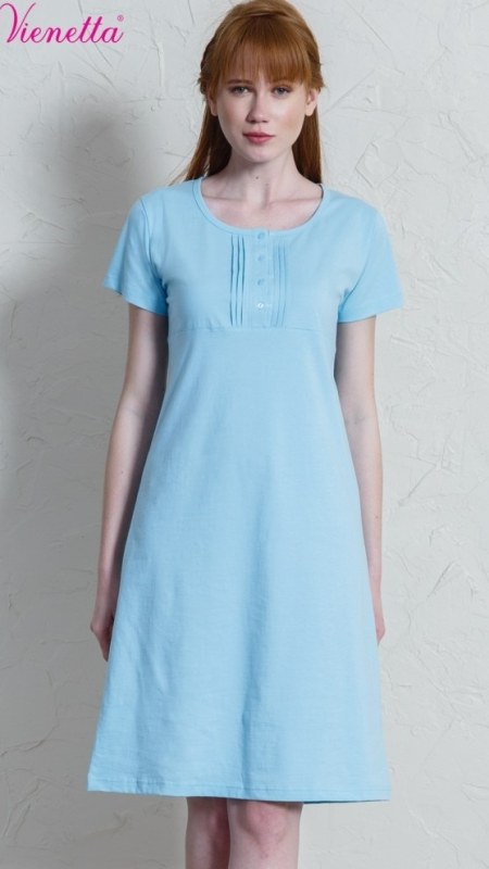 Dámská noční košile s krátkým rukávem model 5015290 - Vienetta - Dámské pyžama