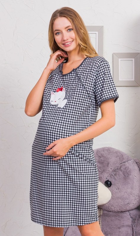 Dámská noční košile mateřská model 14800035 - Vienetta - Dámské pyžama