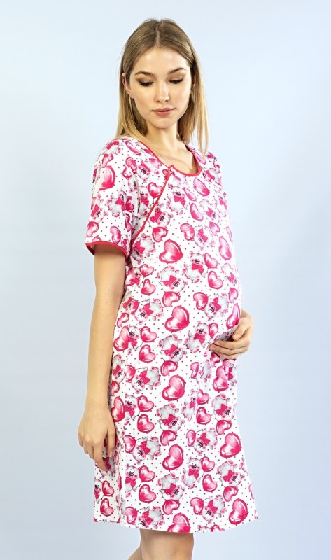 Dámská noční košile mateřská se model 16572439 - Vienetta - Dámské pyžama
