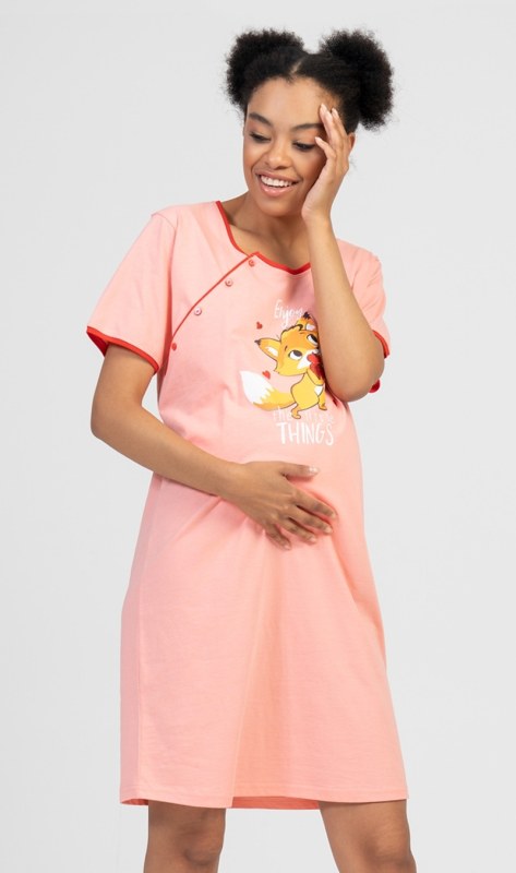 Dámská noční košile mateřská model 17081716 - Vienetta - Dámské pyžama
