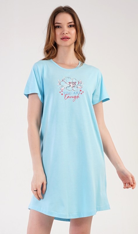 Dámská noční košile s krátkým rukávem Eliška - Dámské pyžama