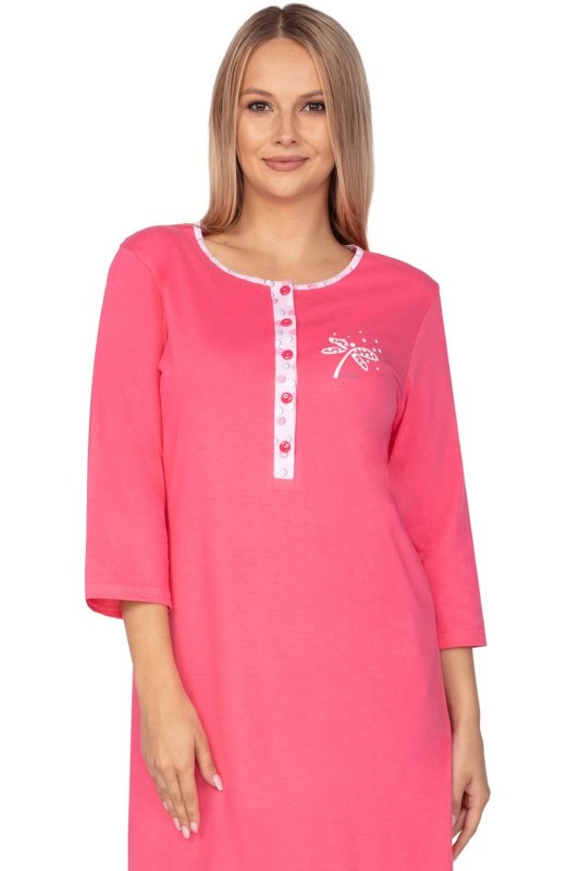 Noční košile 114 pink plus - REGINA - Dámské pyžama