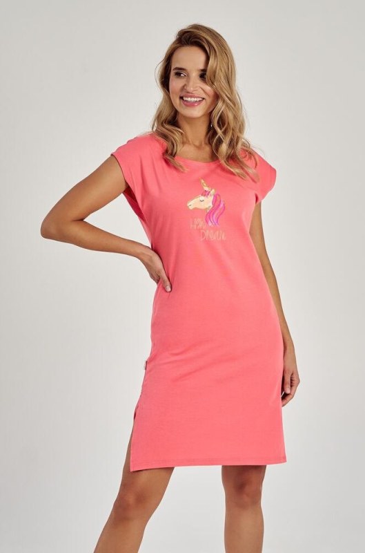 Noční košile Mila růžová s model 19561740 - Taro - Dámské pyžama