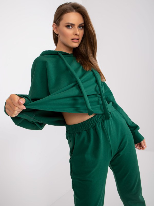 Dámský komplet RV KMPL model 18526369 tmavě zelená - FPrice - Dámské pyžama