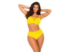 Dámské dvoudílné plavky Fashion 32 model 18442863 žluté - Self