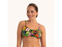 Vrchní díl plavek Santa Rosa model 22293651 černý s&nbsp;květy Care - Anita