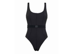 Dámské jednodílné plavky Monogram Rib model 20946467 - Calvin Klein