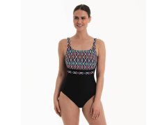 Dámské Style jednodílné plavky 444 Černá mix model 19580586 - Anita