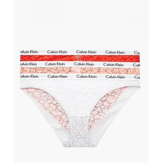 Krajkové kalhotky 3pack  Mix barev model 17058003 - Calvin Klein