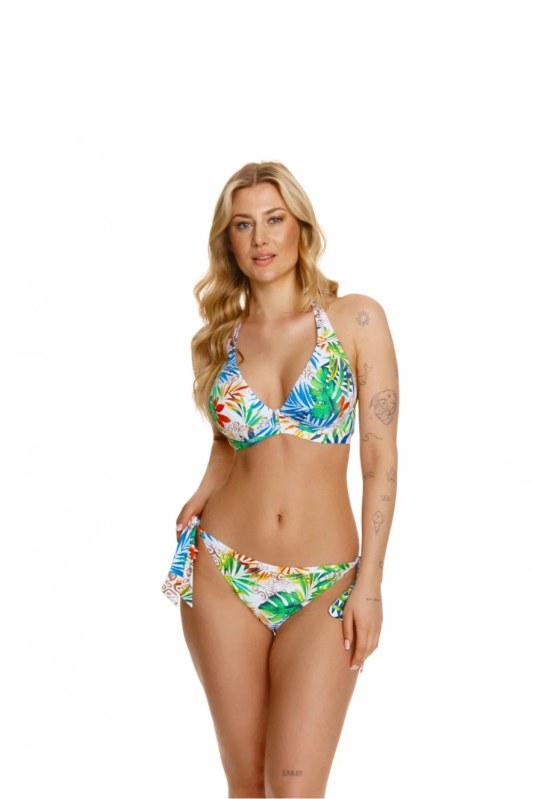 Dámské plavkové kalhotky Papaya model 21041642 Bílá mix Lupo Line - Lupoline